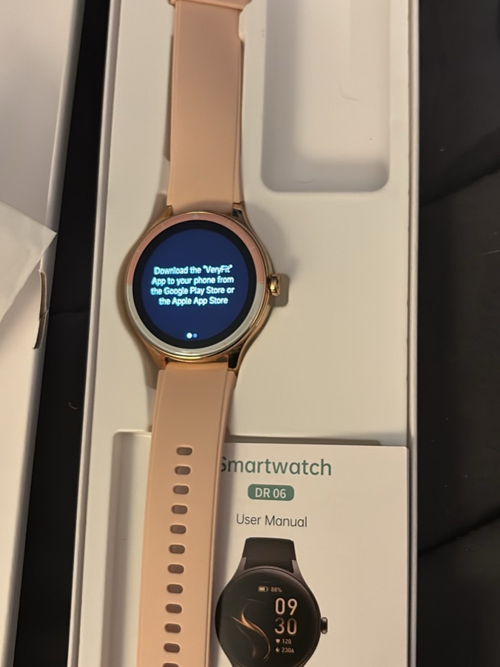 Smartwatch - Rose Gold with Pink Band